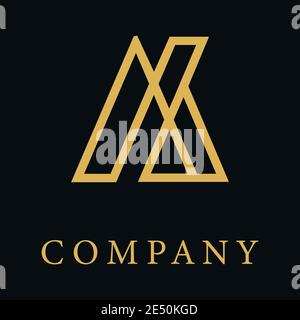 Les marques de logo lettre M, le logo musical, le vecteur de logo inspiré et le vecteur d'élément de conception monogramme Illustration de Vecteur