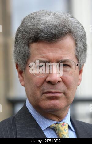 Le conseiller diplomatique du Président français et Sherpa Jean-David Levitte à l'Elysée Palace à Paris, France, le 9 mai 2008. Photo de Mehdi Taamallah/ABACAPRESS.COM Banque D'Images