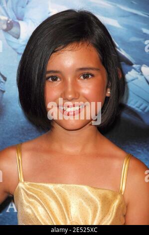Ashlyn Sanchez, membre du casting, arrive pour la première mondiale de