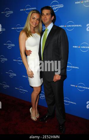 Vanessa Trump et Donald Trump, Jr. Arrivent pour l'expérience universelle NBC au Rockefeller Center dans le cadre de la semaine Upfront à New York, aux États-Unis, le 12 mai 2008. Photo de Gregorio Binuya/ABACAUSA.COM (en photo : Vanessa Trump, Donald Trump, Jr) Banque D'Images