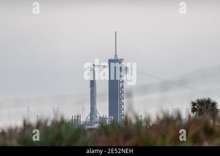 Mission SpaceX Falcon 9 CRS-21 Banque D'Images