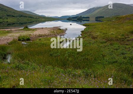 Loch Dughaill, Achnashellach, Wester Ross, Écosse Banque D'Images