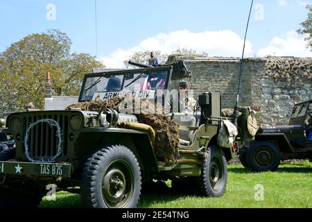 Journée de sortie de la 8e armée des années 1940 Banque D'Images