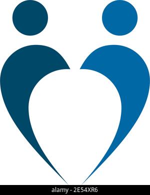 Modèle vectoriel d'inspiration pour la conception du logo du personnage humain Illustration de Vecteur