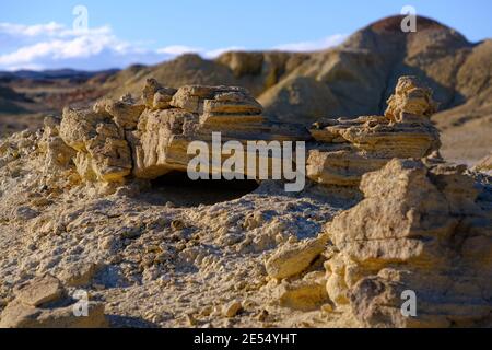 Plateau près du lac Khyargas Nuur Banque D'Images