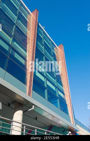 Utilita Arena Birmingham, anciennement connue sous le nom de NIA, National Indoor Arena et Barclaycard Arena est un grand lieu de concerts et de sports Banque D'Images