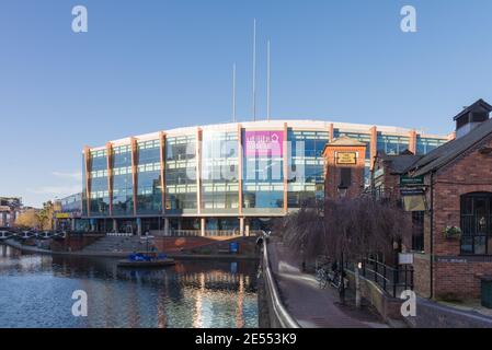 Utilita Arena Birmingham, anciennement connue sous le nom de NIA, National Indoor Arena et Barclaycard Arena est un grand lieu de concerts et de sports Banque D'Images