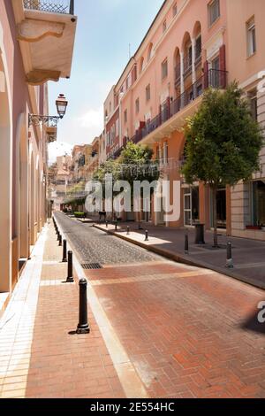 Rue moderne dans le centre-ville de Beyrouth, Liban, Moyen-Orient Banque D'Images