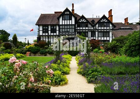 Bhaktivedanta Manor, donné par George Harrison, Watford Banque D'Images