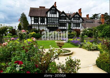 Bhaktivedanta Manor, donné par George Harrison, Watford Banque D'Images