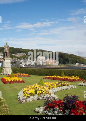 Jardins d'hiver à Rothesay sur l'île de Bute. Banque D'Images