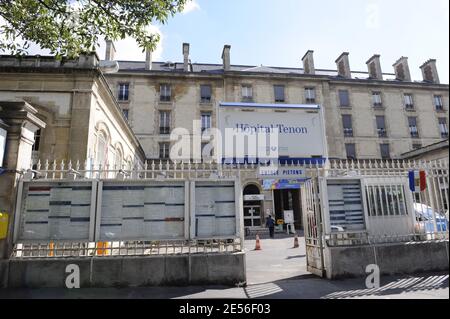 Hôpital de tenon à Paris, France, le 4 août 2008. Photo de Mehdi Taamallah/ABACAPRESS.COM Banque D'Images