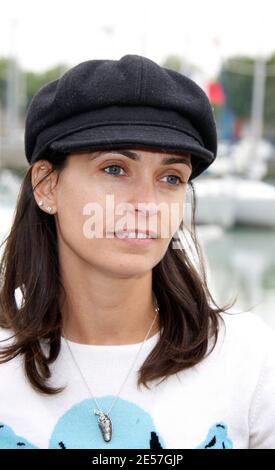 L'actrice française Adeline Blondieau pose lors du 10e Festival de fiction télévisée de la Rochelle, à la Rochelle, le 18 septembre 2008. Photo de Patrick Bernard/ABACAPRESS.COM Banque D'Images