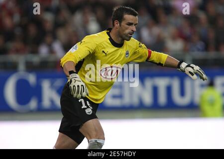 Ulrich Rame, gardien de but de Bordeaux, lors du match de football de la première Ligue française, Grenoble football 38 contre Girondins de Bordeaux à Grenoble, France n 20 septembre 2008. Bordeaux a gagné 1-0. Photo de Sylvain Frappat/Cameleon/ABACAPRESS.COM Banque D'Images