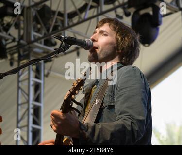 James Blunt se produit au festival de musique de Cochella en 2006. [[laj]] Banque D'Images