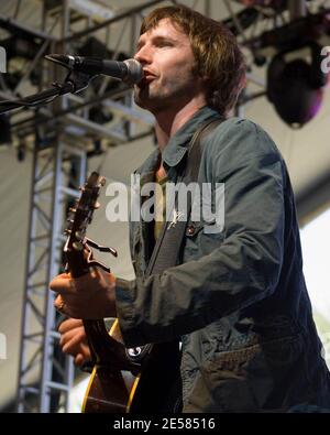 James Blunt se produit au festival de musique de Cochella en 2006. [[laj]] Banque D'Images