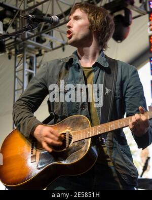 James Blunt se produit au festival de musique de Cochella en 2006. [[laj]] Banque D'Images