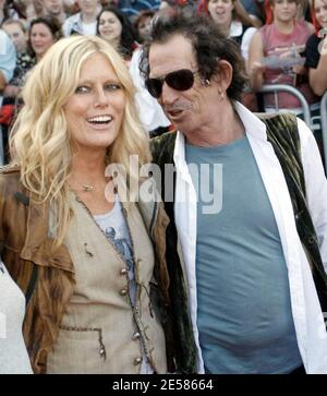 Keith Richards participe à la première mondiale de Pirates des Caraïbes: À la fin du monde à Disneyland à Anaheim, en Californie, le 5/19/07. [[laj]] Banque D'Images