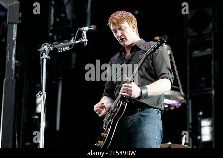 Reines de l'âge de pierre jouent à l'o2 sans fil Festival Hyde Park Londres Angleterre 06/14/2007 [[ccm]] Banque D'Images