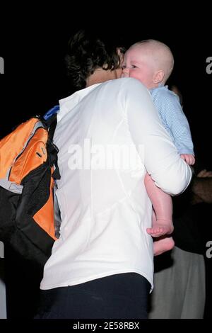 Lindsay Davenport avec le nouveau bébé au 15ème annuel Advanta World Teamtennis Smash Hits à Villanova, PA. 10/10/07 Banque D'Images