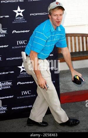 Jack Wagner se prépare à jouer dans le Golf Digest Invitational pour soutenir la prostate cancer Foundation au Lakeside Country Club. Los Angeles, Californie. 11/12/2007. [[laj]] Banque D'Images