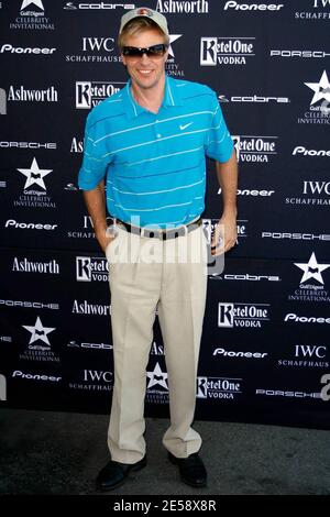 Jack Wagner se prépare à jouer dans le Golf Digest Invitational pour soutenir la prostate cancer Foundation au Lakeside Country Club. Los Angeles, Californie. 11/12/2007. [[laj]] Banque D'Images