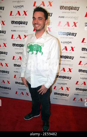 DJ AM arrive à la discothèque LAX le réveillon du nouvel an pour la fête organisée par Paris et Nicky Hilton. Las Vegas, Nevada 12/31/07. [[cas]] Banque D'Images