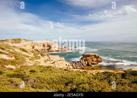 St Pauls Beach près de Sorrente, Australie Banque D'Images