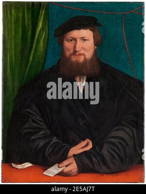 Hans Holbein le plus jeune, Derick Berck de Cologne, portrait painting, 1536 Banque D'Images