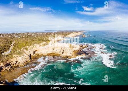 St Pauls Beach près de Sorrente, Australie Banque D'Images