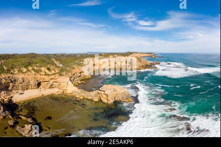 St Pauls Beach près de Sorrente, Australie Banque D'Images