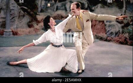 LE GROUPE WAGON 1953 MGM film musical avec Cyd Charisse Et Fred Astaire Banque D'Images