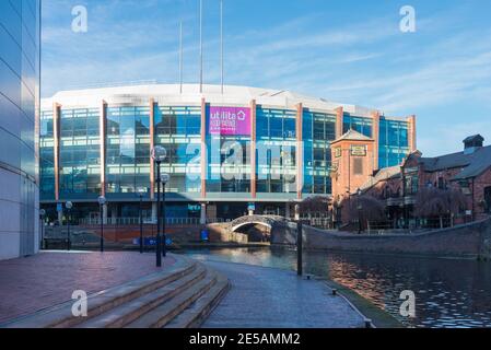 Utilita Arena Birmingham, anciennement connue sous le nom de NIA, National Indoor Arena et Barclaycard Arena est un grand lieu de concerts et de sports Banque D'Images