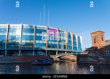 Utilita Arena Birmingham, anciennement connue sous le nom de NIA, National Indoor Arena et Barclaycard Arena est un grand lieu de concerts et de sports Banque D'Images