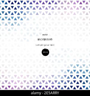 Arrière-plan géométrique coloré. Arrière-plan abstrait triangulaire. Design moderne. eps 10 Illustration de Vecteur