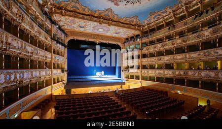 Auditorium du Gran Teatro la Fenice di Venezia, Venise, Vénétie, Italie Banque D'Images