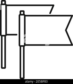 Icône indicateurs d'entraînement de chien, style de contour Illustration de Vecteur