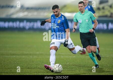 Venlo, pays-Bas. 27 janvier 2021. VENLO, PAYS-BAS - JANVIER 27 : Oussama Tannane de vitesse pendant le match néerlandais Eredivisie entre VVV Venlo et vitesse de Koel le 27 janvier 2021 à Venlo, pays-Bas (photo de Broer van den Boom/Orange Pictures/Alay Live News) Banque D'Images