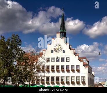 Neumarkt in der Oberpfalz, Germany: Altes Rathaus in Neumarkt in der Oberpfalz, Bavaria, Germany Banque D'Images