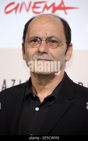 Jean-Pierre Bacri pose un photocall pour 'Parlez-moi de la Pluie' lors du 3ème 'Festival du film de Rome' à Rome, Italie, le 26,2008 octobre. Photo de Denis Guignebourg/ABACAPRESS.COM Banque D'Images