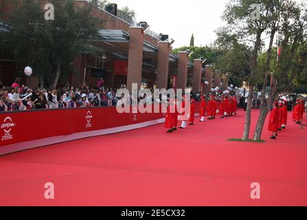 Illustration sur le tapis rouge pour la projection de 'High School musical 3' au 3e 'Festival du film de Rome' à Rome, Italie, le 26 octobre 2008. Photo de Denis Guignebourg/ABACAPRESS.COM Banque D'Images