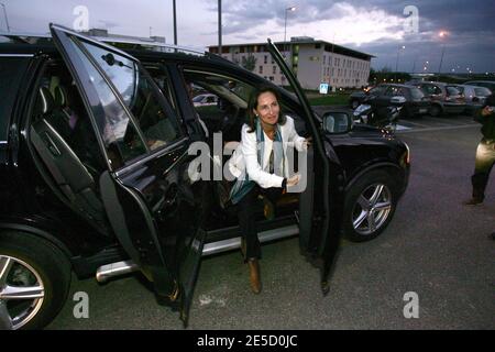 Segolene Royal, membre du parti socialiste français, lors de sa visite à Toulouse, France, le 29 octobre 2008. Photo par Alex/ABACAPRESS.COM Banque D'Images