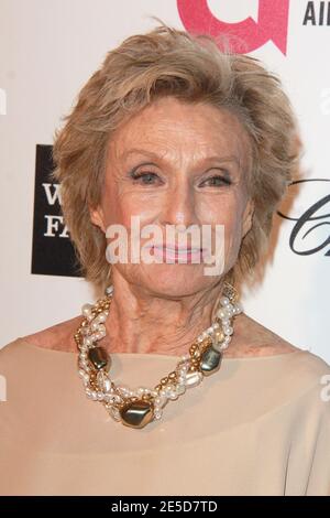 **PHOTO DE FICHIER** Cloris Leachman est décédé à 94. WEST HOLLYWOOD, CA - 22 FÉVRIER : Cloris Leachman au 2015 Elton John AIDS Foundation Oscar Party à West Hollywood, Californie, le 22 février 2015. Crédit: David Edwards/DailyCeleb/MediaPunch crédit: MediaPunch Inc/Alamy Live News Banque D'Images