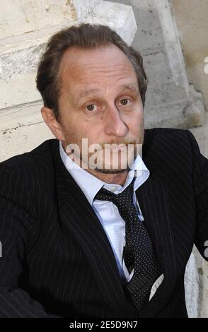 Benoit Poelvoorde présente son prochain film « la guerre des Miss » réalisé par Patrice Leconte lors du Festival du film Sarlat 2008 à Sarlat, dans le sud-ouest de la France, le 14 novembre 2008. Photo de Giancarlo Gorassini/ABACAPRESS.COM Banque D'Images