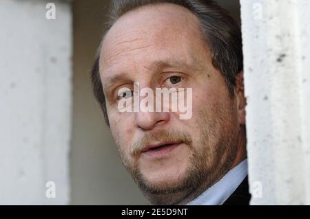 Benoit Poelvoorde présente son prochain film « la guerre des Miss » réalisé par Patrice Leconte lors du Festival du film Sarlat 2008 à Sarlat, dans le sud-ouest de la France, le 14 novembre 2008. Photo de Giancarlo Gorassini/ABACAPRESS.COM Banque D'Images