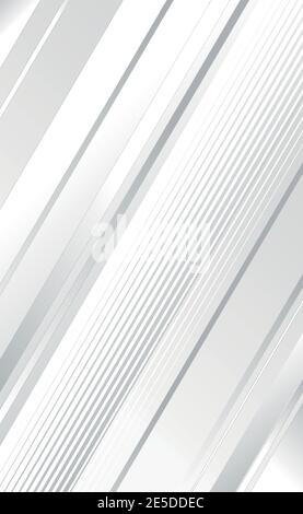 Arrière-plan panoramique à vecteur blanc avec lignes et ombres ondulées Illustration de Vecteur