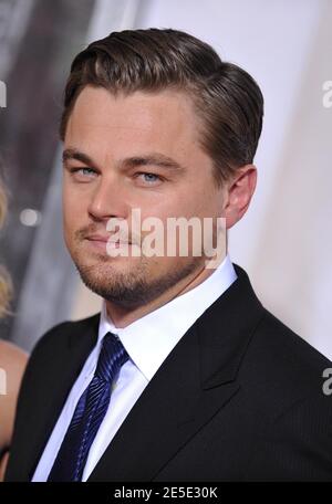 Leonardo DiCaprio assiste à la première « Revolutionary Road » qui s'est tenue au Mann Village Theatre de Westwood, Los Angeles, CA, Etats-Unis, le 15 décembre 2008. Photo de Lionel Hahn/ABACAPRESS.COM Banque D'Images