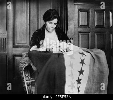 Alice Paul (1885-1977), Suffragiste américaine, féministe et militante des droits des femmes, Portrait, National photo Company, 1910 Banque D'Images