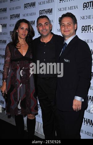 John Franco (C), ancien joueur de baseball des mets, et Jason Binn, PDG de niche Media, assistent au gala annuel du Gotham Magazine qui s'est tenu à espace à New York, aux États-Unis, le 18 novembre 2008. Photo de Gregorio Binuya/ABACAUSA.COM (en photo : John Franco, Jason Bann) Banque D'Images