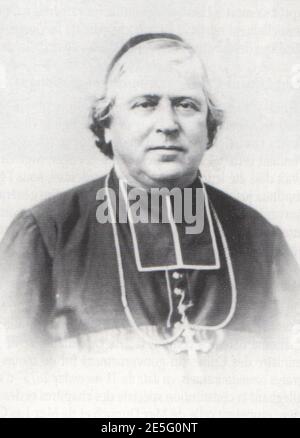 Mgr Callot (1814-1875). Banque D'Images